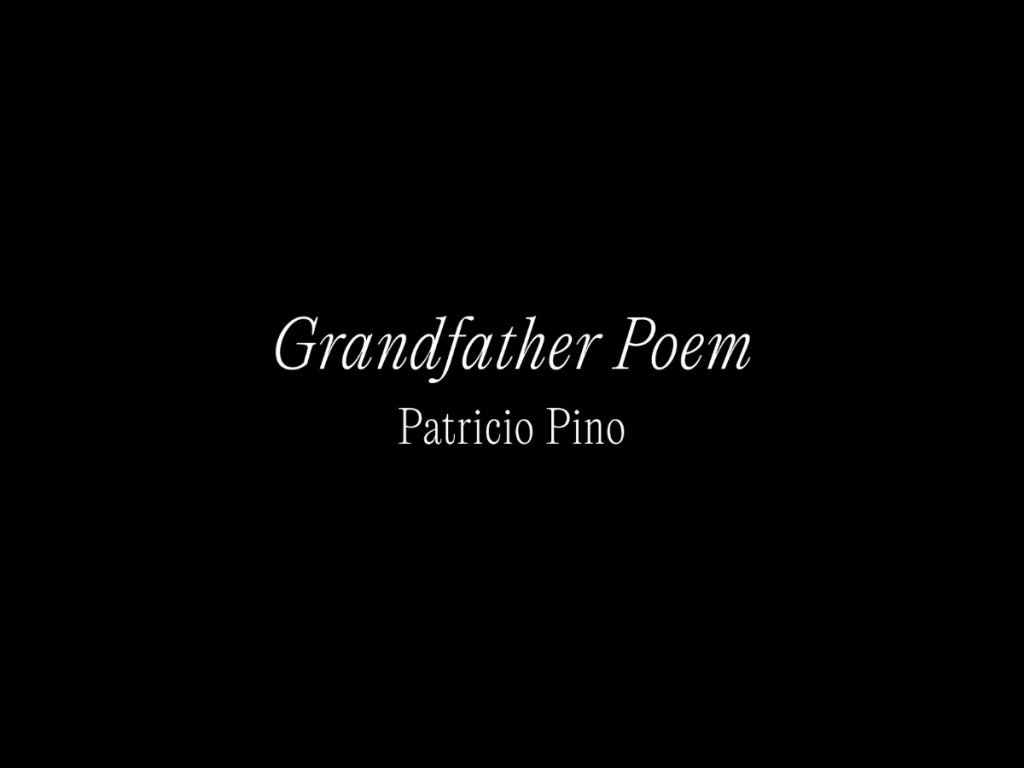 Grandfather Poem
